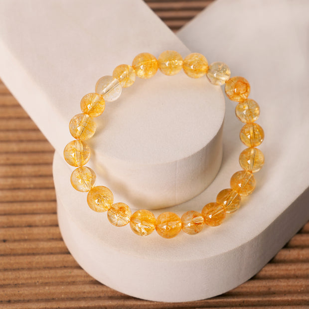 Citrine Bracelet – Prosperity, Energy & Positive Vibes Jewelry for Men & Women