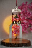 Prosperity Temple Bell Hanging | Feng Shui Bells for Luck, Wealth & Positive Energy | Decorative Wall & Door Hanging | Festive Home Decor