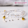 Pure Clarity Clear Quartz Bracelet | Natural Crystal for Focus, Positivity & Energy