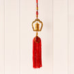Luxury Prayer Wheel Hanging | Festive Wall & Door Decor | Auspicious Home Decoration