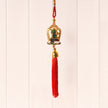 Lord Ganesha Wall Hanging with Bell  – Lucky Entrance Hanging for Home, Vastu & Spiritual Décor