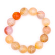 Natural Carnelian Bracelet (14mm) for Confidence, Courage, Motivation & Positive Energy for Men and Women