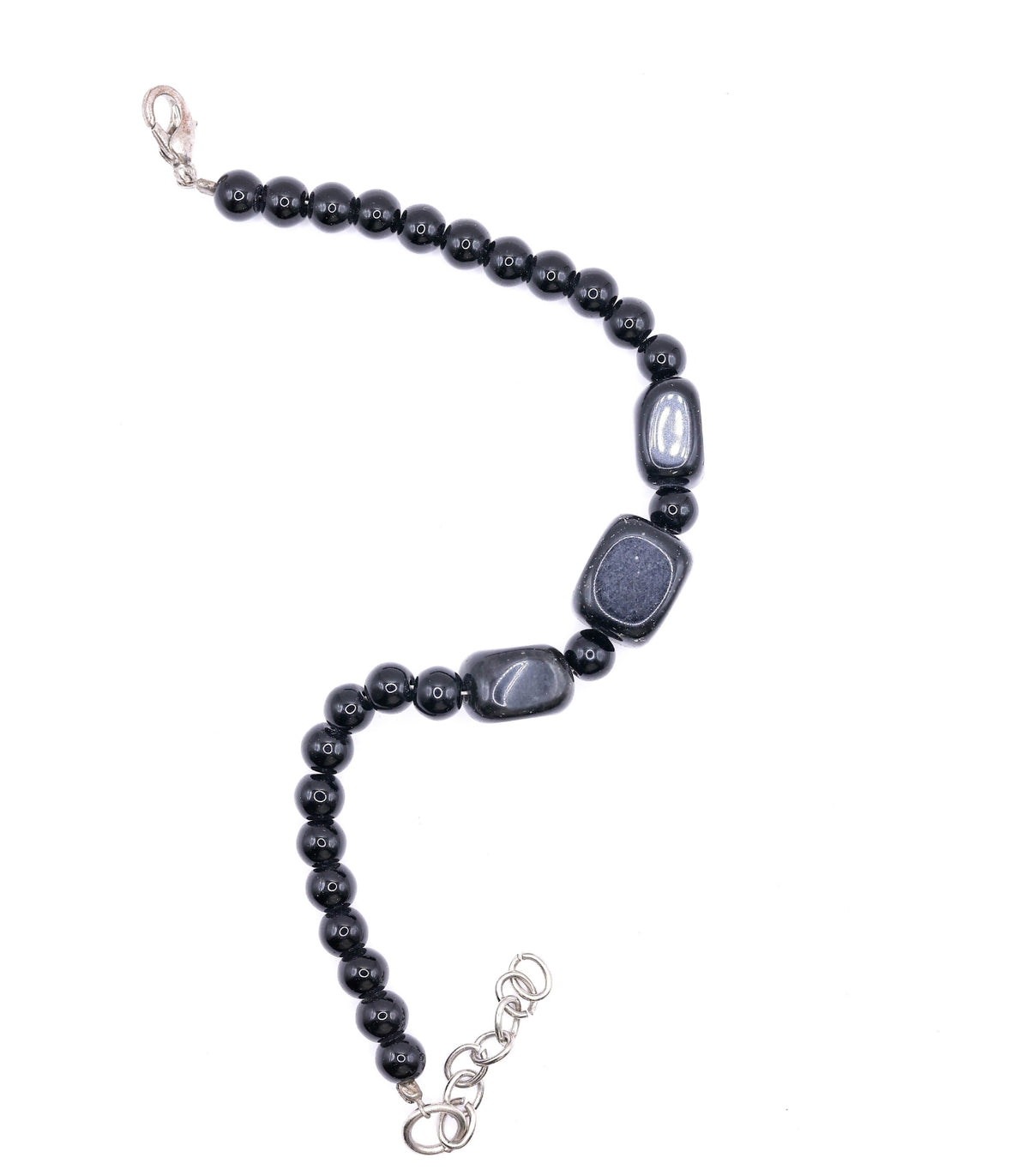 Black Obsidian Protection & Balance Bracelet