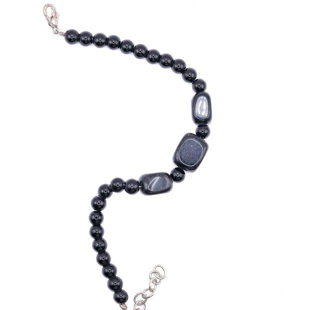 Black Obsidian Protection & Balance Bracelet