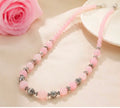 Pink Graduation Necklace | Elegant Handmade Necklace for Women | LaSoul Stones