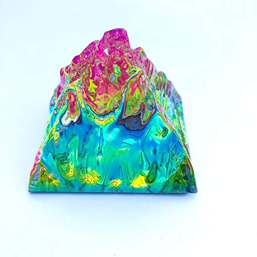 Rock Pyramid Crystal Mountain – Decorative Energy Healing & Home Decor Sculpture