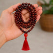 Natural Red Snowflake Obsidian Bracelet | 8mm Volcanic Stone Beads | Protection & Grounding | Unisex Bracelet