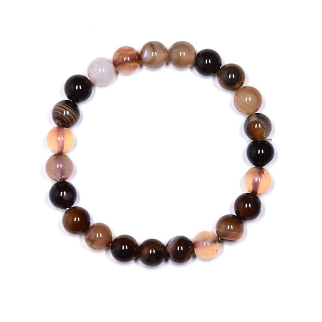 Natural Sulemani Agate “Energy Shield” Bracelet  for Protection, Stability, Focus & Positivity