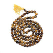 Tiger Eye Mala Necklace (8mm)–  Meditation Beads for Confidence, Protection & Positive Energy